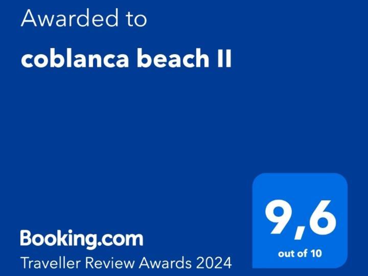 Апартаменти Coblanca Beach II Бенідорм Екстер'єр фото